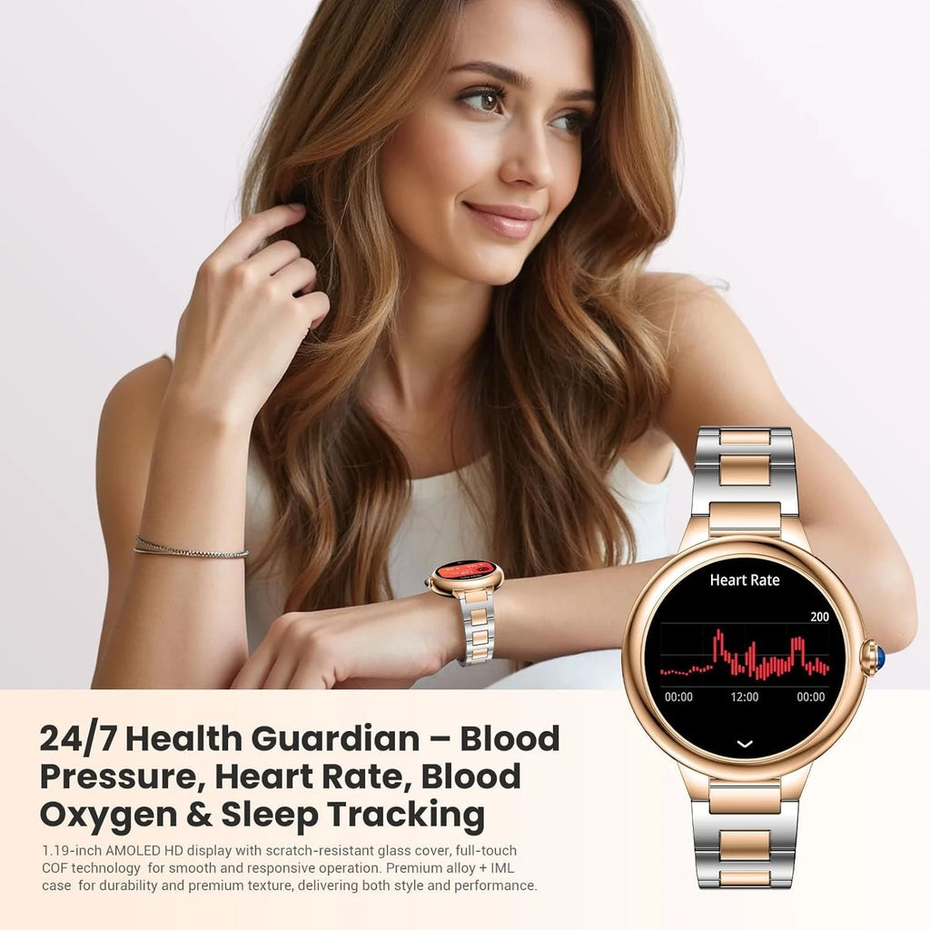 SOUYIE 2026 Upgrade Smart Watch for Women, 1.19" DA GPT Smartwatch