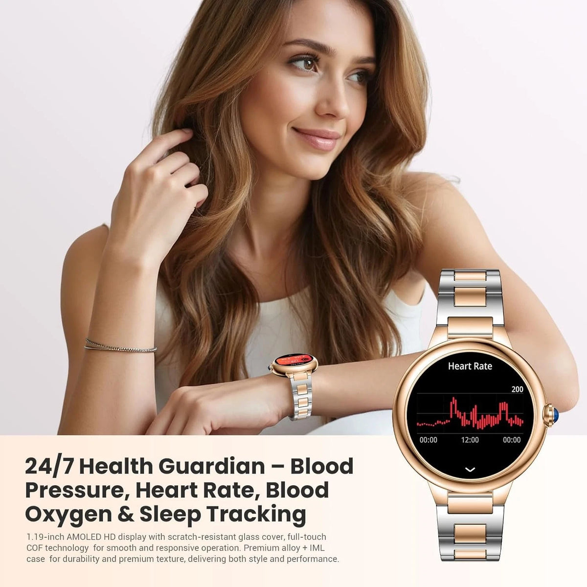 SOUYIE 2026 Upgrade Smart Watch for Women, 1.19" DA GPT Smartwatch
