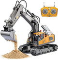 DDAI Remote Control Excavator Toys for Boys 4-7 8-12, Kids Birthday Gift
